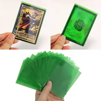  100шт игри с Карти Ръкави Магическа Игра Таро Oracle Карти на трите царства Покер Протектор Цветни Прозрачни Защитни Капаци
