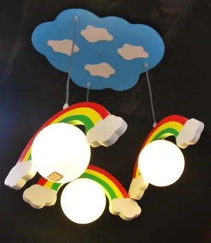  Детска играчка, модерни Облак дете истински окачен лампа вълна детско осветление спалня висящи лампи yfe-3 2016zzp ET42