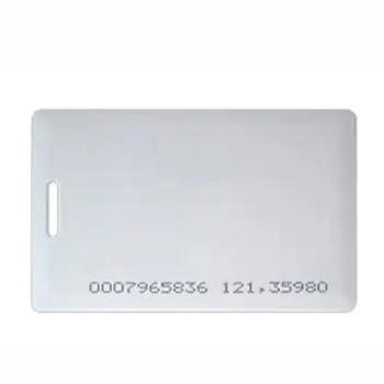  Продажба на едро От 50 Бр RFID Дебела Карта 4100/4102 Реакция 125 khz Вратата Карта, Четец за Контрол на достъпа Кърпички