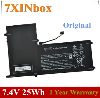  7XINbox 7,4 V 25Wh Оригинална Батерия за лаптоп AT02XL За HP Elitepad 900 G1 Тенис на HSTNN-C75C HSTNN-IB3U AT02025XL D3H85UT HSTNN-DB3U