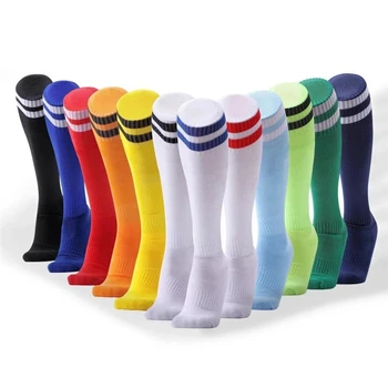 1 Чифт Спортни Чорапи, Гамаши До Коляното Чорапи Футбол, Бейзбол, Футбол Над Коляното И Глезена Възрастни, Детски Чорапи