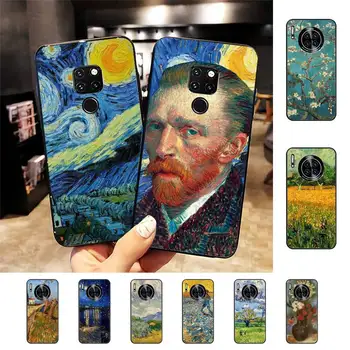  Ван Гог живопис с маслени бои Калъф за Телефон Huawei Подложки 20 10 9 40 30 Lite pro X Nova 2, 3i 7se
