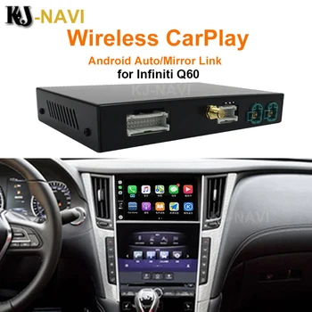  Безжична Apple Carplay За infiniti 2015-2019 Q50 Q60 Q50L QX50 Android Автоматично Огледало Wifi Автомобили игра на Airplay
