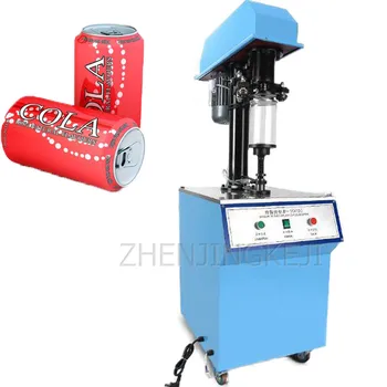  Електрическа Машина за Запечатване на Резервоара Tinplate Делото Инструменти Напитка Лека Тяга Може търговско Обзавеждане Устата Уплътнение от Неръждаема Стомана, единичен на Мотора