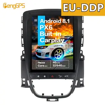  Tesla Екран на Android 8,1 CARPLAY Автомобилен Радиоприемник За Opel Insignia Vauxhall, Holden Astra J Автомобилен Мултимедиен Стерео Радио Плейър GPS Навигация