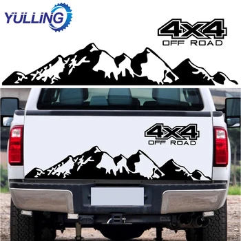  4X4 Офроуд Графични автомобилни Винилови стикери и етикети с планински графика За полагане На NAVARA За Ford За Пикап За Toyota
