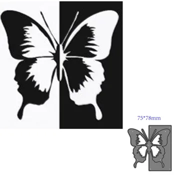  Метални режещи удари нарязани печати мухъл Животни пеперуда за декорация Албум за изрезки от хартия занаятчийски нож мухъл нож удар шаблони