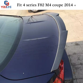 M4 F82 Материал От Въглеродни Влакна, Заден Спойлер на Багажника На BMW M4 Coupe 2014 - сега M4 Стил Крило на Багажника Спойлер и Аксесоари за Автомобили