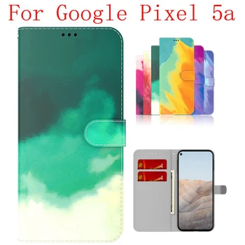  Sunjolly Калъф за Google Pixel 5a Чантата със Стойка Flip PU Калъф За вашия Телефон, Калъф за Носене на Google Pixel 5a Калъф Google Pixel 5a Калъф