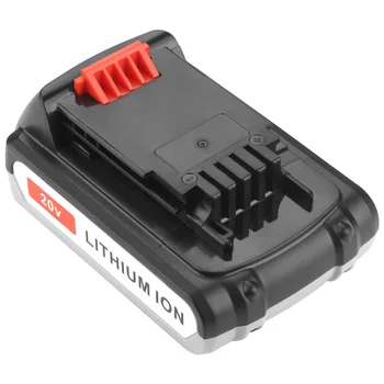  1 Бр 3.0 Ah Литиево-йонна батерия за Black & Decker LBXR20 LB20 LBX20 ASL186K BDCDMT120 CHH2220 LD3K220 LPP120 LST120