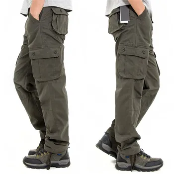  Мъжки тактически Военни Игри Памучни панталони-карго, свободни Мъжки Ежедневни Панталони, мъжки панталони, Dr. военни Бойни Панталони За Мъже