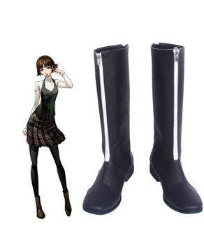  Persona 5 Niijima На Gulce Queen P5 Cosplay Ботуши Обувки По Поръчка