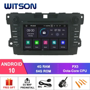  WITSON Android 10,0 IPS HD Екран За MAZDA CX-7 2009-2014 Автомобилен Мултимедиен Плеър с 4 GB ram + 64 GB ФЛАШ памет