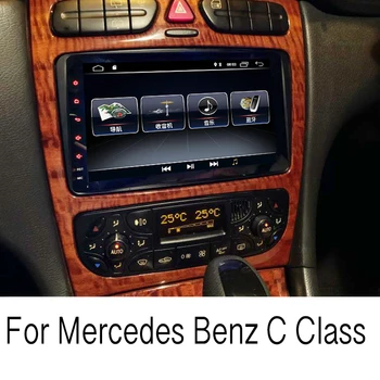  Авто Мултимедиен Плейър, Стерео Радио NAVI За Mercedes Benz C Class MB W203 C203 360 Birdview Около Опаковки CarPlay Навигация