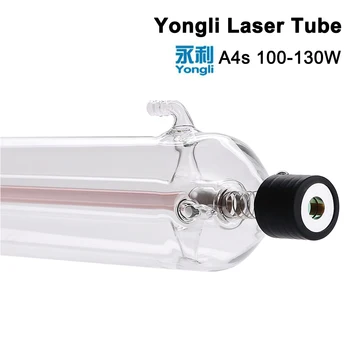  Тръба лазер 100W 1450 Dia. 80mm лазер CO2 Yongli A4s за гравиране и машина за рязане на лазер CO2