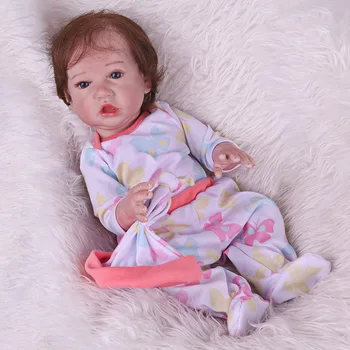  40 см на Цялото Тяло, Силикон Водоустойчив Кукла Реборн Ръчно Рисувани с Видими Венами Реалистичен 3D цвета на Кожата