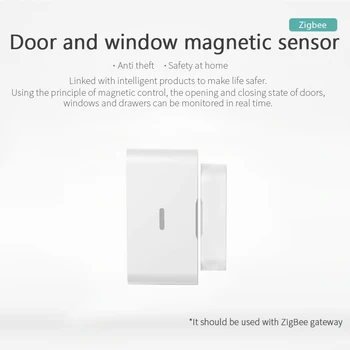  CoRui Smart Life ZigBee Умен Вратата Сензор Сензор За Прозорец На Вратата На Магнитен Детектор Аларма Независим Магнитен Сензор