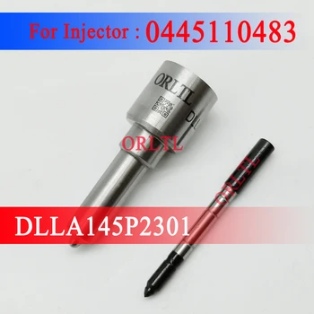  DLLA145P2301 0433172037 Дизеловата един пулверизатор системата за впръскване на гориво DLLA 145P2301 оригиналната един пулверизатор за пръскане на течно гориво 0445110483
