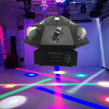  Популярният звук активира светлината на крушка led диско активен звук за сватбата на клуба на адвокатското клас партия диско кабелна телевизия