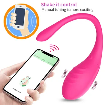  Безжична Bluetooth ПРИЛОЖЕНИЕТО Вибратор за Жени G Spot Вибратор с Дистанционно Управление Облечен Вибрираща Яйце Носене Стимуланти Секс Играчки За Възрастни