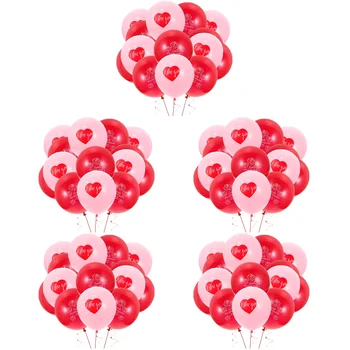  180 бр Декоративни Балони за Деня на Свети Валентин на Сцената за Партита Подпори Сватбен Декор