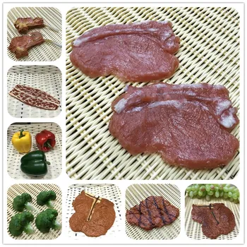  Модели на хранене месо имитация на ПВК изкуствени високи фалшив за хранене, декорация на дома кухня за деца от изкуствени и изкуствени