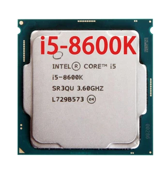  Intel Core i5-8600K i5 8600K 3.6 Ghz Шестиядерный шестипоточный процесор 9M 91W LGA 1151