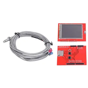  K Тип Термодвойка температурен Регулатор 0-400C Сензор Сонда и 2,4-инчов TFT LCD Екран Натиснете панел ILI9341