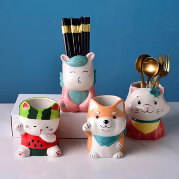  Креативен керамични държач за щеки за хранене в японски стил, поставка за пръчици за хранене, кухненски сливная посуда, държач за щеки за хранене