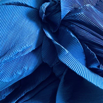  Модерен Дизайн плат Klein Blue, Плиссированная Дизайнерски Плат Miyake, Креативна Форма, Материали за дома, Направи си сам, 2021