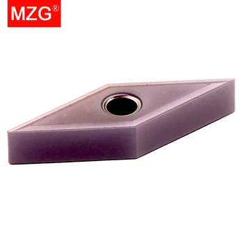  MZG 10шт VNMG 1604 04 08 ZP1521 Твърди Индексируемый Нож за Скучни Токарной Твердосплавной Вложки от Неръждаема Стомана с ЦПУ