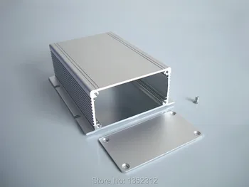  6 бр./лот 88*40*110 мм Алуминиева Кутия за електронен стенен монтаж проект на ПХБ в Алуминиева обвивка отвеждане на топлината усилвател на мощност кутия