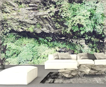  Потребителски стенни тапети 3D5D8D модерен прост и красив пейзаж, картина масло пейзаж ТЕЛЕВИЗИЯ фон на стената