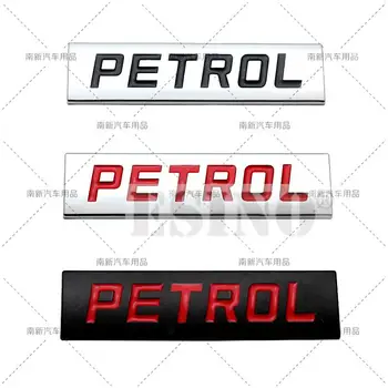  Автомобилен Стайлинг 3D Метал Хром Цинк Сплав Емблемата на Универсален Бензинов Логото на Автомобилната Икона Размерите на Багажника Крило Адгезивная Емблемата на Авто аксесоари