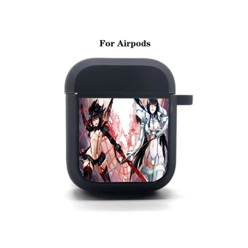  Аниме УБИЕ la УБИЕ AirPods калъф Калъф Apple AirPods Чанта за слушалки Мек Силиконов Bluetooth Защитен Калъф За Слушалки