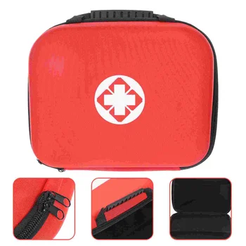  Кутия за съхранение на Комплекти за първа помощ Контейнер за спешни пътувания Органайзер За Лекарствата Ръчен Преносим Кутия Багажник Чанта За Носене за Оцеляване