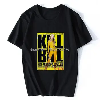  Убий Бил 2003 Бойни Изкуства Японски Филм Плакат, Тениска Лятна Тениска Унисекс Памук Големи Градинска Harajuku Тениски