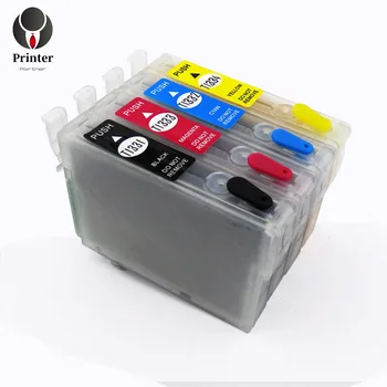  Партньор на принтера за многократна употреба празна касета с автоматично чип T1331 T1332 T1333 T1334 за принтер epson Workforce 320 435 TX130